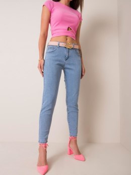 Spodnie jeans NM-DE-SP-18180.11 niebieski XS
