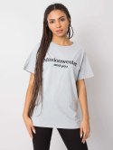 T-shirt 157-TS-6449.50P szary M