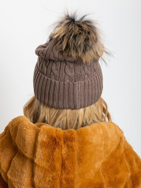 Czapka AT-CZ-173501.44 jasny brązowy