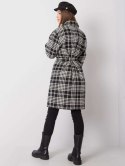 Płaszcz LK-PL-508342-2.68 czarno-biały 36