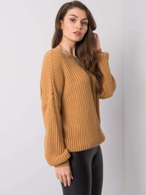 Sweter TW-SW-BI-19710.11 camelowy