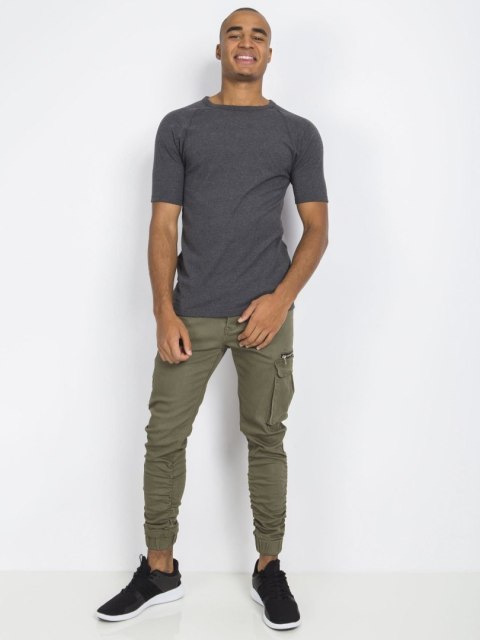 T-shirt BR-BZ-756.00X ciemny szary S