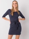 Sukienka TW-SK-G-073-I.12 granatowy L