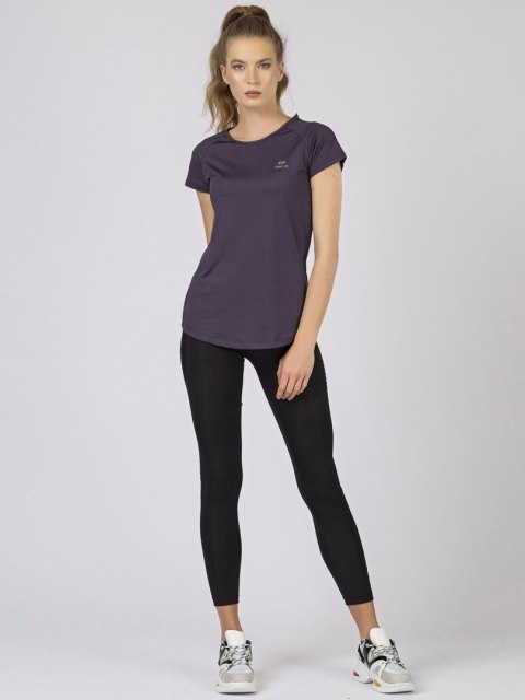 T-shirt 298-TS-TL-97101.03X ciemny fioletowy S