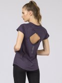 T-shirt 298-TS-TL-97101.03X ciemny fioletowy S