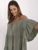 Sukienka TW-SK-BI-80840.20 khaki M