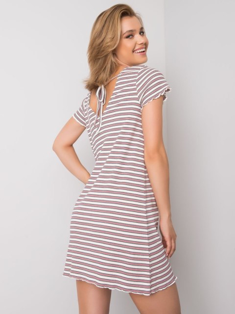 Sukienka TW-SK-G-076.81P biało-czerwony S