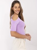 Bluzka 178-BZ-2181.76 jasny fioletowy one size S/M