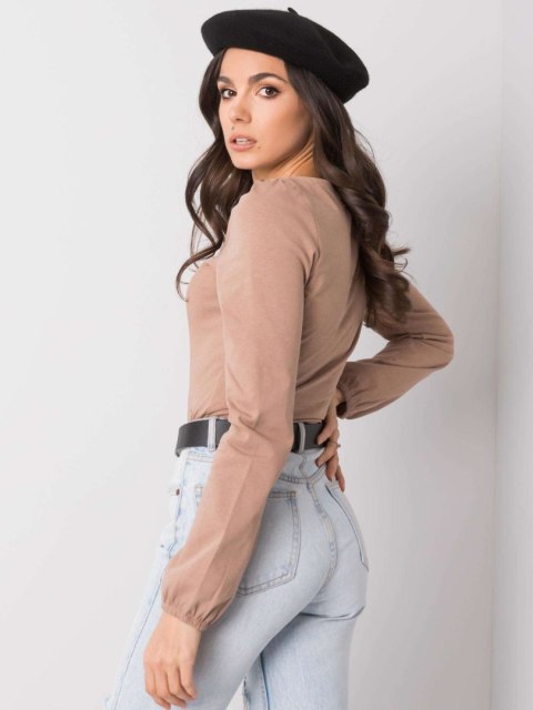 Bluzka TW-BZ-G-082.98 ciemny bezowy XL