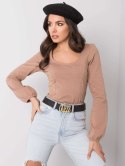 Bluzka TW-BZ-G-082.98 ciemny bezowy XL