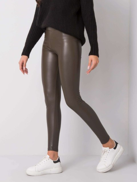 Leginsy RV-LG-6007.11 ciemny khaki L