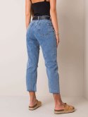 Spodnie jeans NM-DE-SP-L0820.36P niebieski XS
