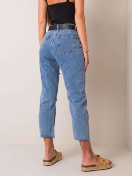 Spodnie jeans NM-DE-SP-L0820.36P niebieski XS