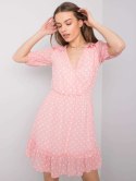 Sukienka D50039Y30238B różowy M/L