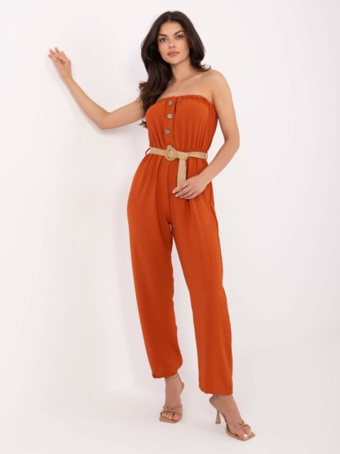 Kombinezon 361-KO-01042021.29 ciemny pomarańczowy L