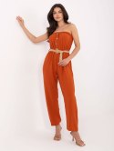 Kombinezon 361-KO-01042021.29 ciemny pomarańczowy M