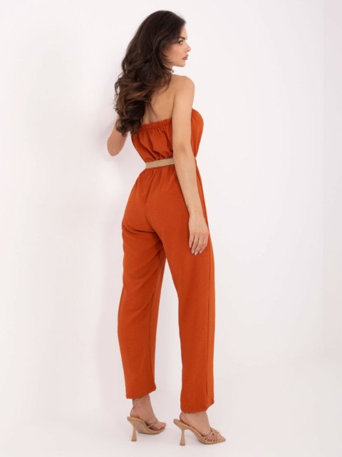 Kombinezon 361-KO-01042021.29 ciemny pomarańczowy M