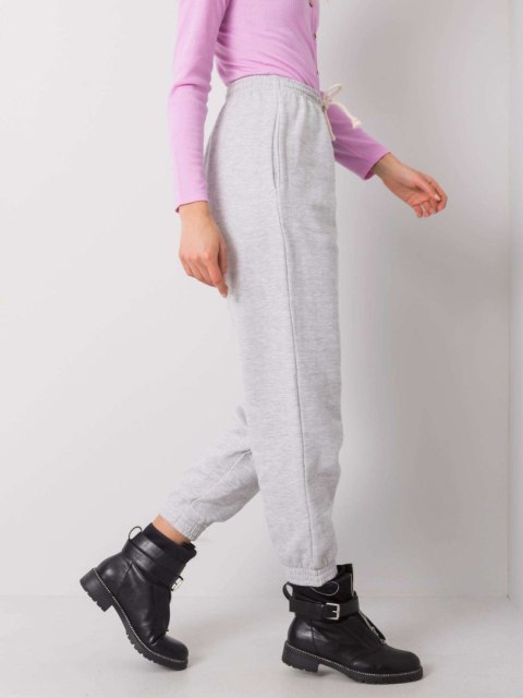 Spodnie dresowe TW-DR-G-080.17 jasny szary L