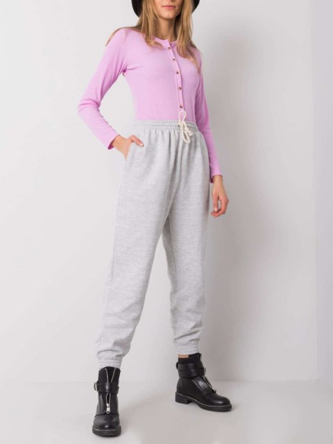 Spodnie dresowe TW-DR-G-080.17 jasny szary S