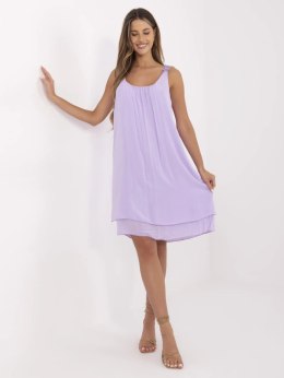 Sukienka TW-SK-BI-22002.14 jasny fioletowy M