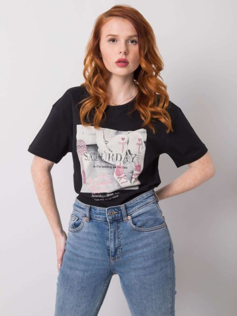 T-shirt HB-TS-3048.31P czarny L