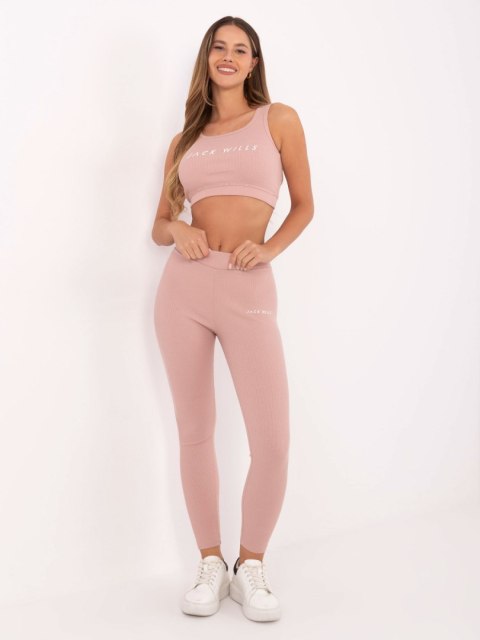 Komplet 359-KMPL-011.21 jasny różowy M