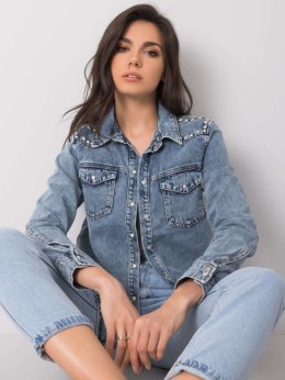 Koszula EM-KS-Y5018.89 niebieski XS