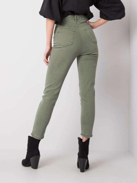 Spodnie jeans 319-SP-6056.43 khaki 26