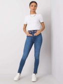Spodnie jeans 319-SP-743.44 ciemny niebieski 27