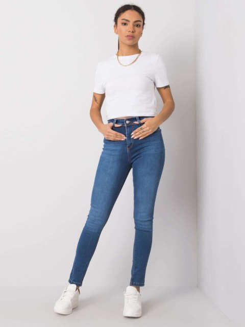 Spodnie jeans 319-SP-743.44 ciemny niebieski 27