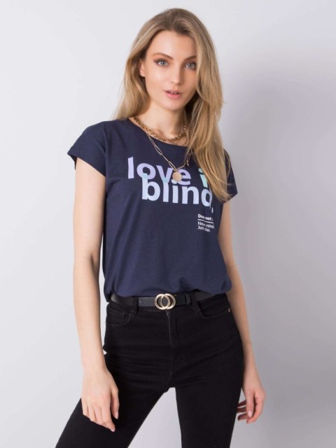 T-shirt D1552Z02042A granatowy XS