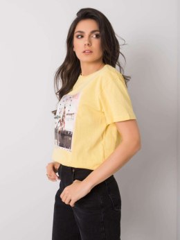 T-shirt PM-TS-SS21TX41.20 żółty L