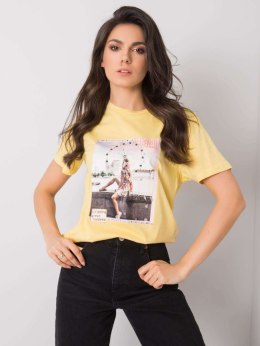 T-shirt PM-TS-SS21TX41.20 żółty L