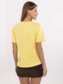 T-shirt PM-TS-SS21TX64.32 żółty M