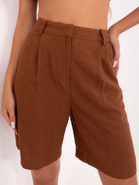 Komplet 341-KMPL-5283.06 brązowy M