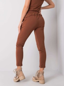 Spodnie dresowe RV-DR-3589.07X ciemny brązowy L