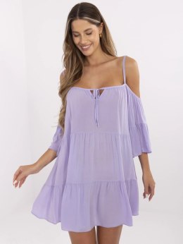 Sukienka TW-SK-BI-80840.20 jasny fioletowy M