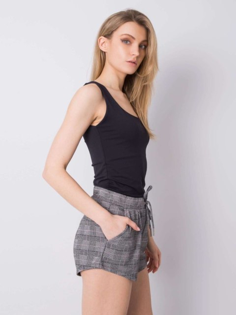 Szorty D17003O61874K szaro-czarny XL