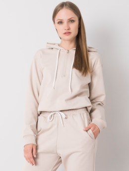 Bluza D10043O02713A jasny beżowy XS