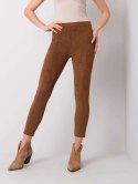 Spodnie 217-SP-23189.41 brązowy S