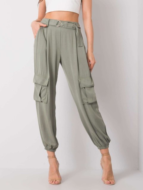 Spodnie TW-SP-BI-81858.69 khaki L