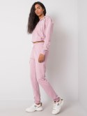 Spodnie dresowe D10043O62205A jasny fioletowy XL