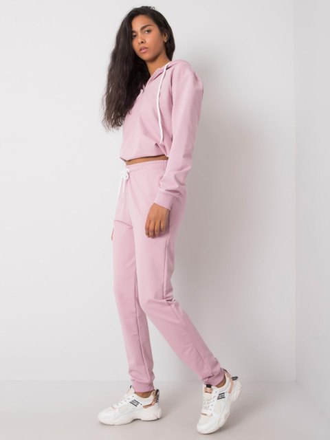 Spodnie dresowe D10043O62205A jasny fioletowy M