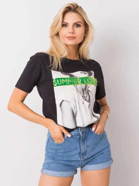 T-shirt HB-TS-3030.26P czarny S