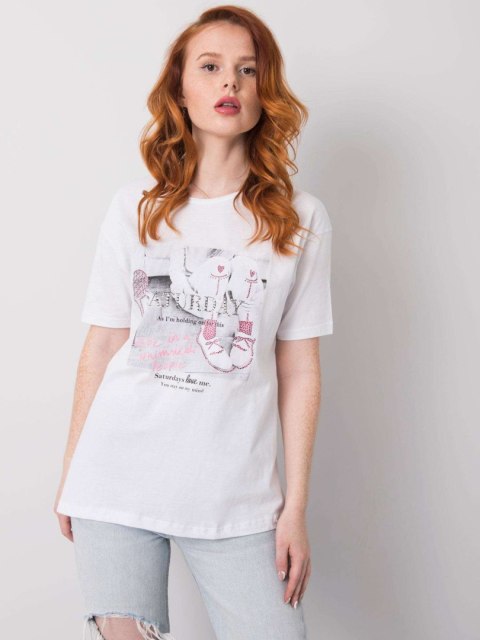 T-shirt HB-TS-3048.31P biały S