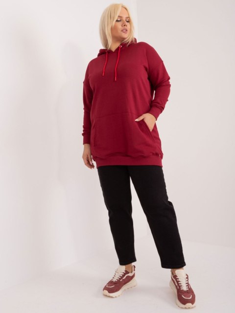 Bluza RV-BL-6338.19X bordowy 2XL
