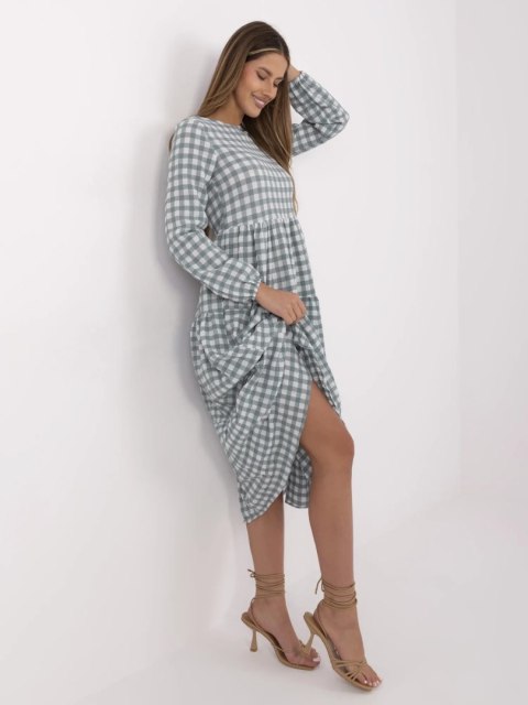 Sukienka 232-SK-8005.20 mietowy M