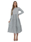 Sukienka 232-SK-8005.20 mietowy M