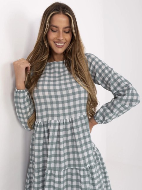 Sukienka 232-SK-8005.20 mietowy M