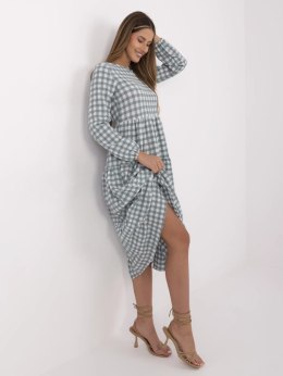 Sukienka 232-SK-8005.20 mietowy S